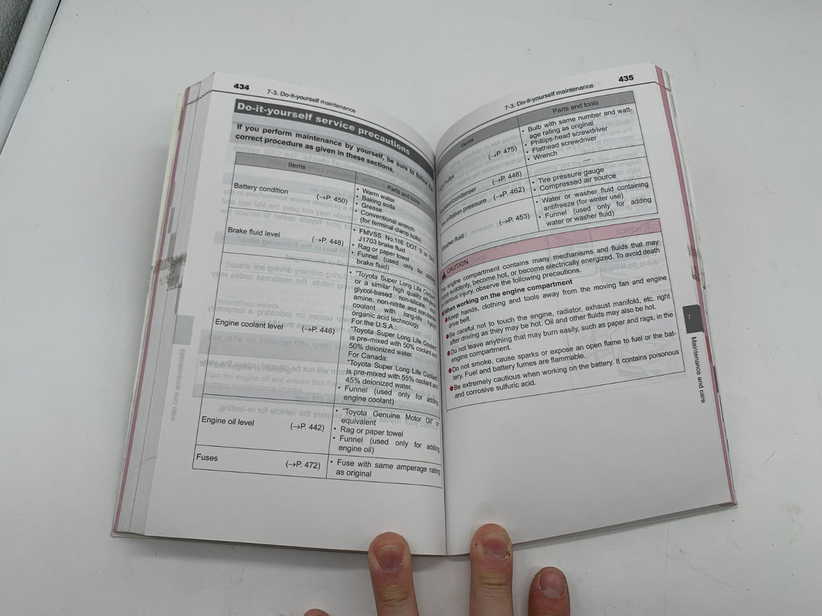 2016 Toyota Corolla Owners Manual Set OEM D01B66014