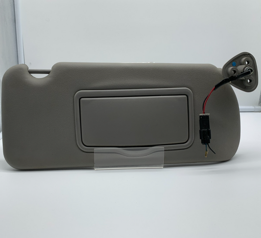 2004-2009 Cadillac SRX Passenger Sun Visor Gray Illuminated OEM B01B56039