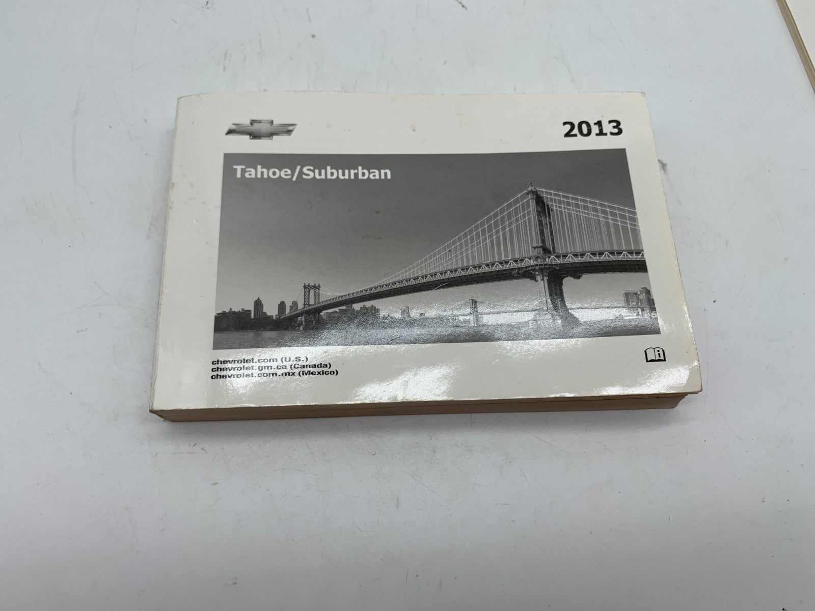 2013 Chevy Tahoe Suburban Owners Manual Set OEM D03B68019