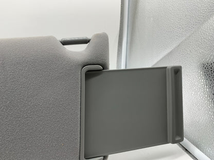 1999-2004 Honda Odyssey Passenger Sun Visor Illuminated Gray OEM A03B37005