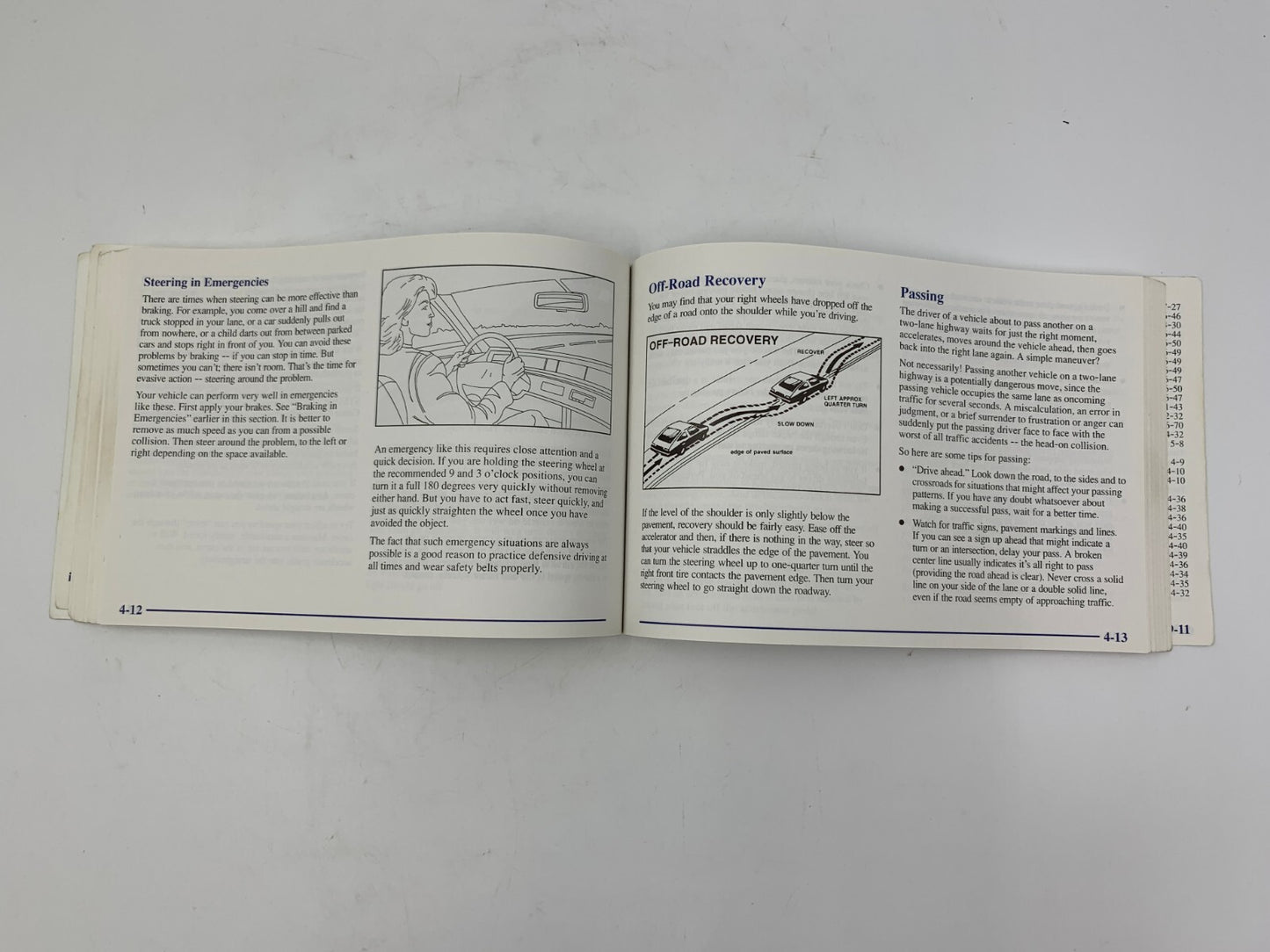 2001 Buick LeSabre Owners Manual OEM C02B36079