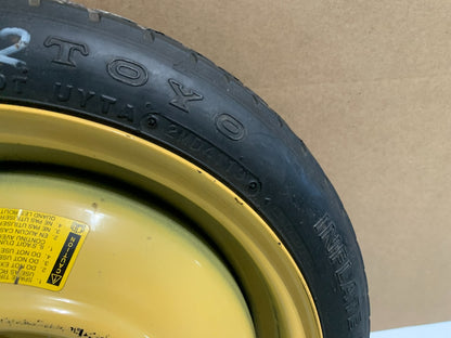 2011-2014 Mazda 2 Mazda2 14" Spare Tire Compact Donut T115/70D14