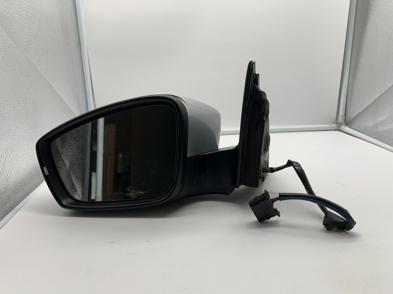 2011-2014 Volkswagen Jetta Driver Side View Power Door Mirror Silver C03B66014