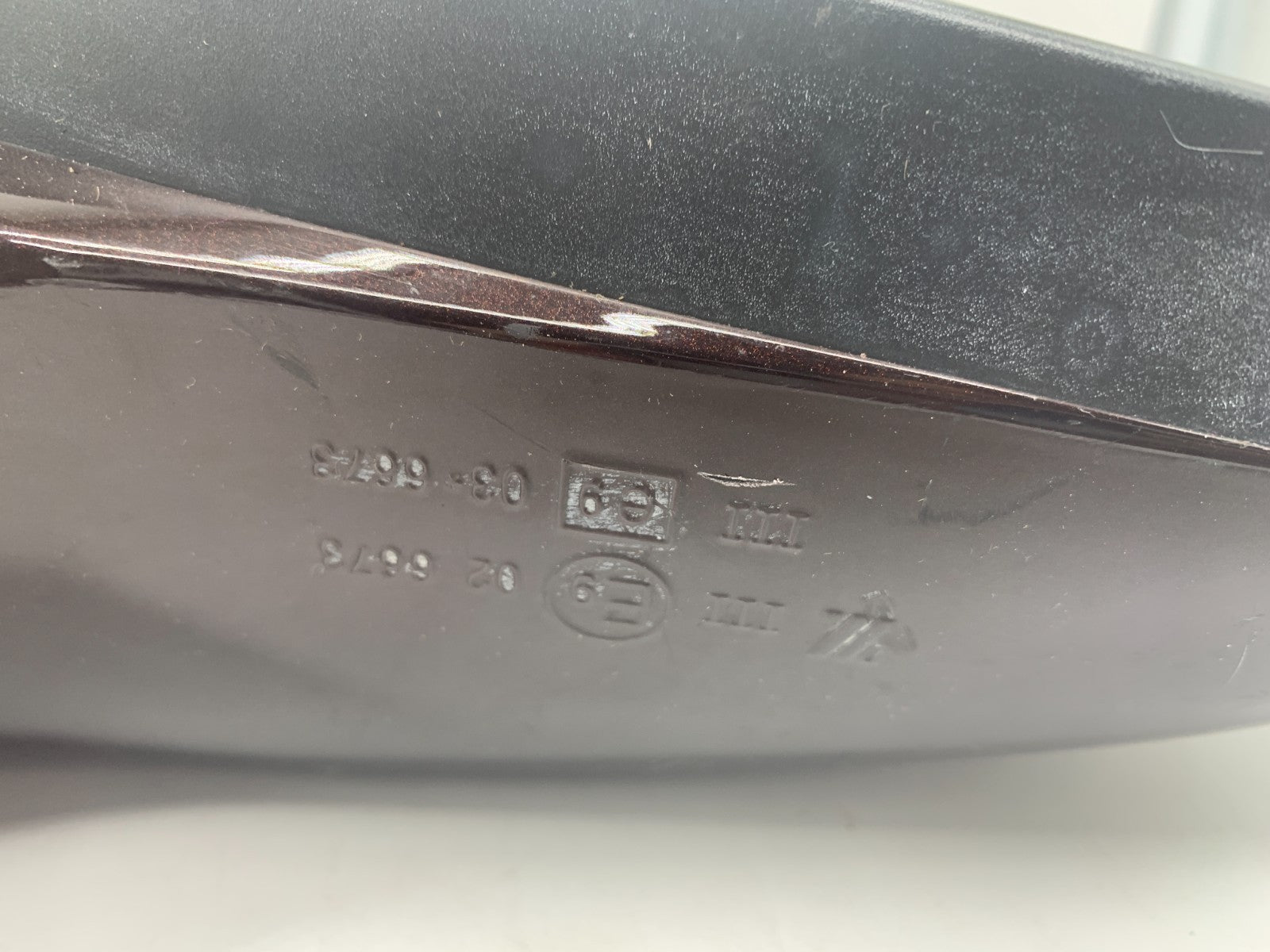 2013 Buick Encore Passenger Side View Power Door Mirror Maroon OEM