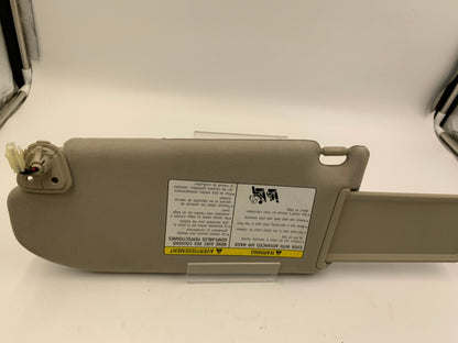 2007-2008 Infiniti G35 Passenger Sun Visor Gray Illuminated OEM C03B22026
