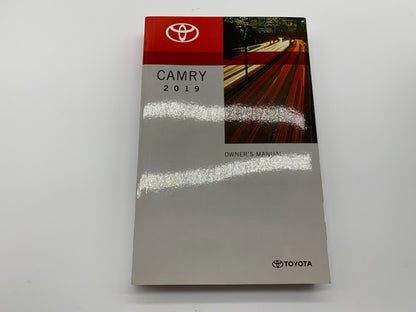 2019 Toyota Camry Owners Manual Set OEM C01B55076