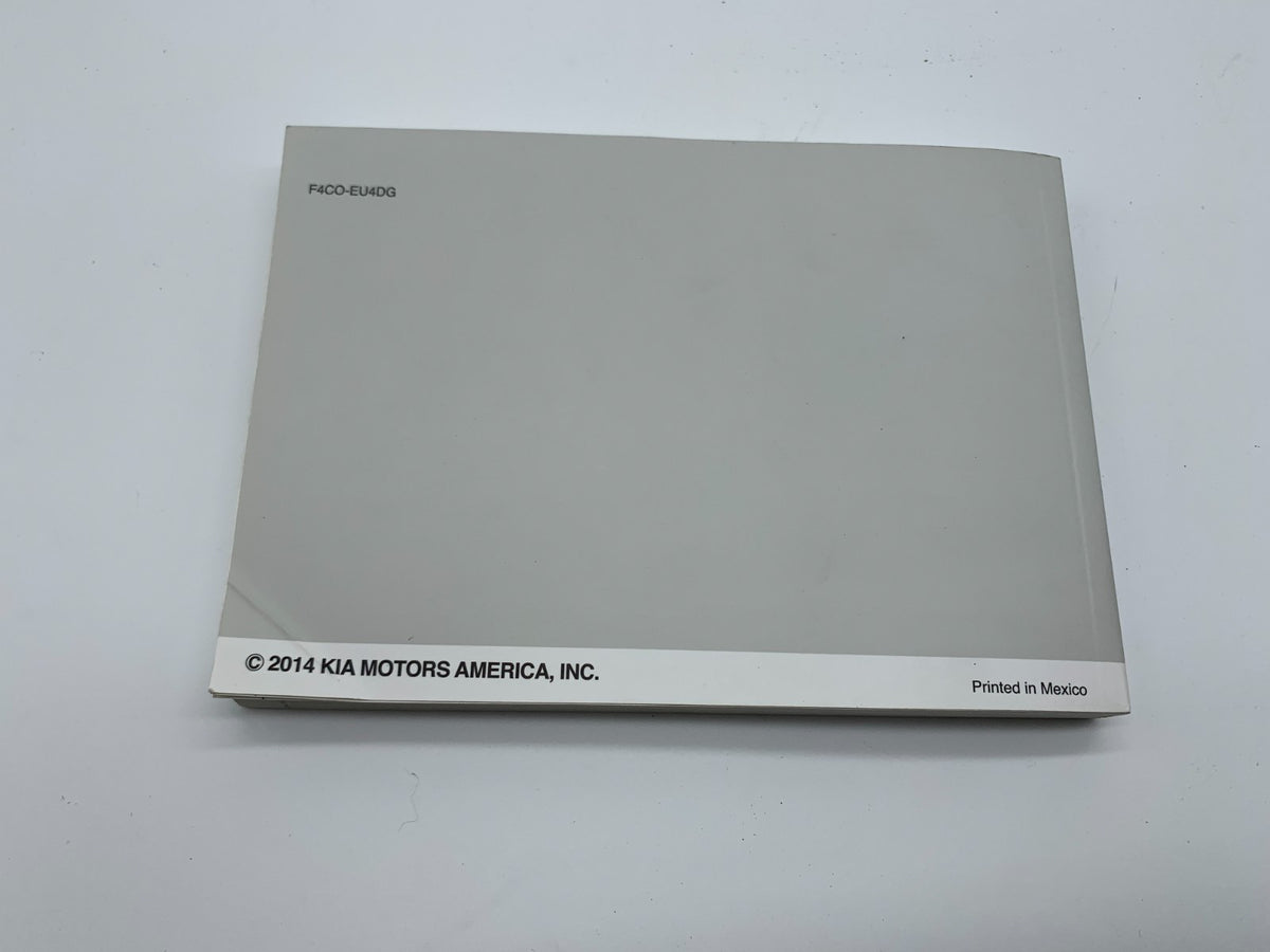 2015 Kia Optima Sedan Owners Manual OEM B03B47061