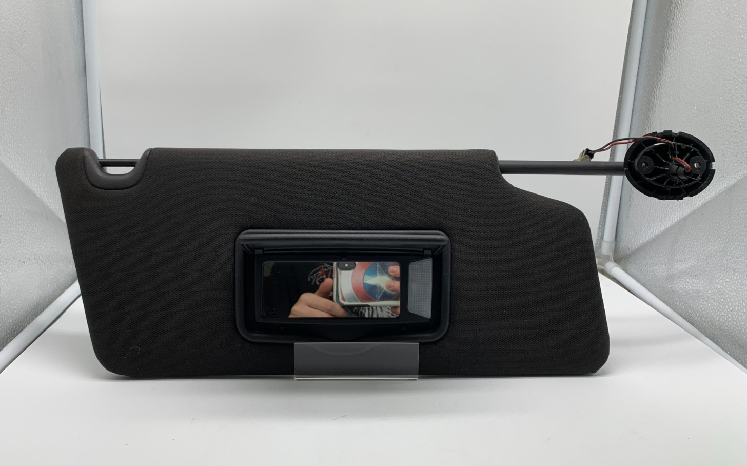 2011-2015 Ford Explorer Passenger Sun Visor Black Illumination OEM B04B27003