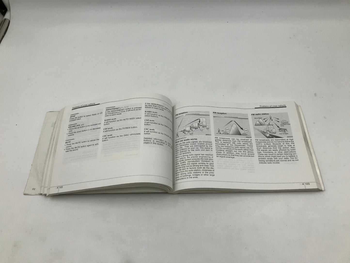 2007 Hyundai Veracruz Owners Manual Set with Case OEM C01B16020