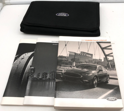 2017 Ford Fusion Owners Manual Set with Case OEM C01B53022