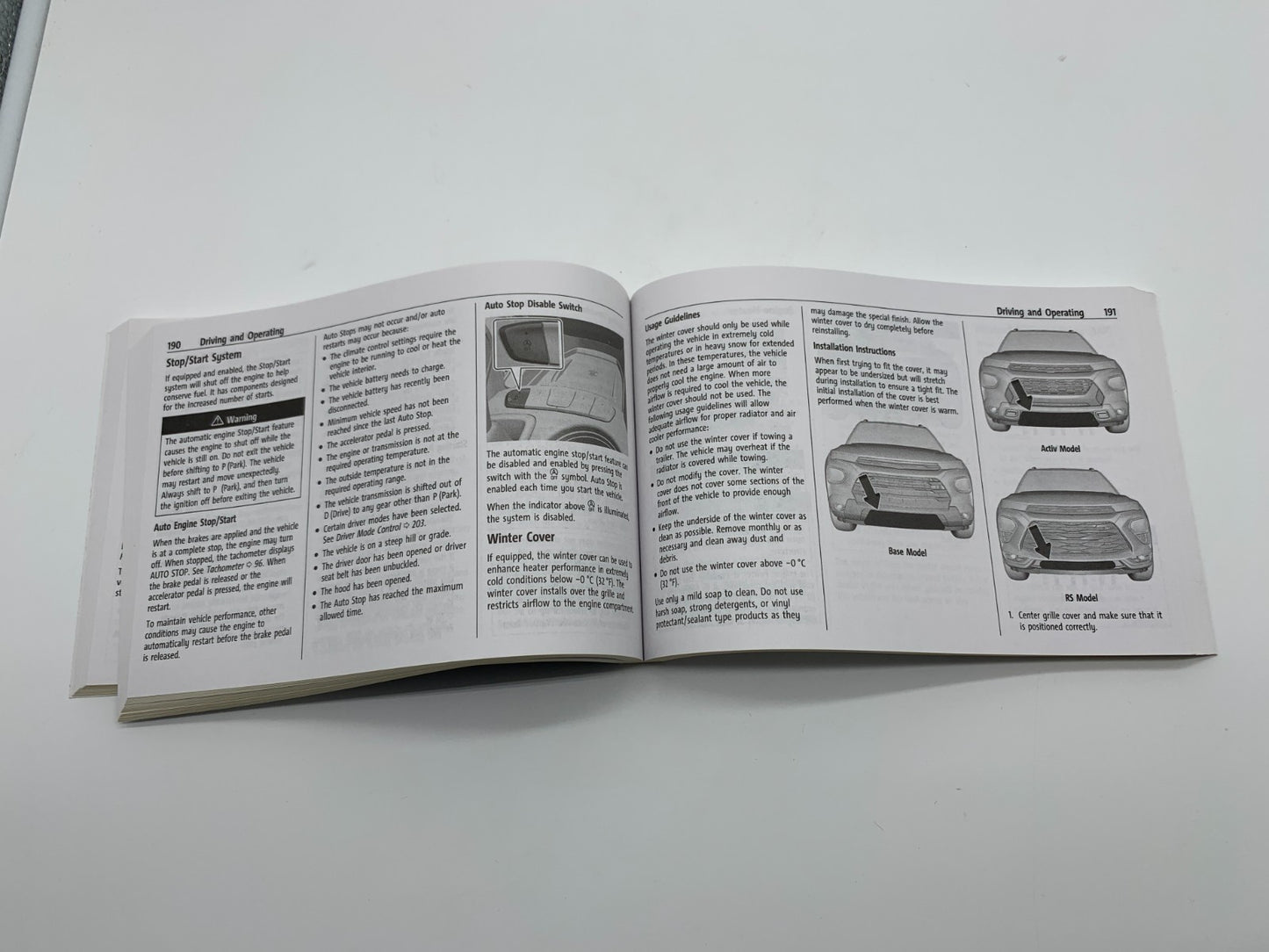 2023 Chevrolet Trailblazer Owners Manual Set OEM B03B23028