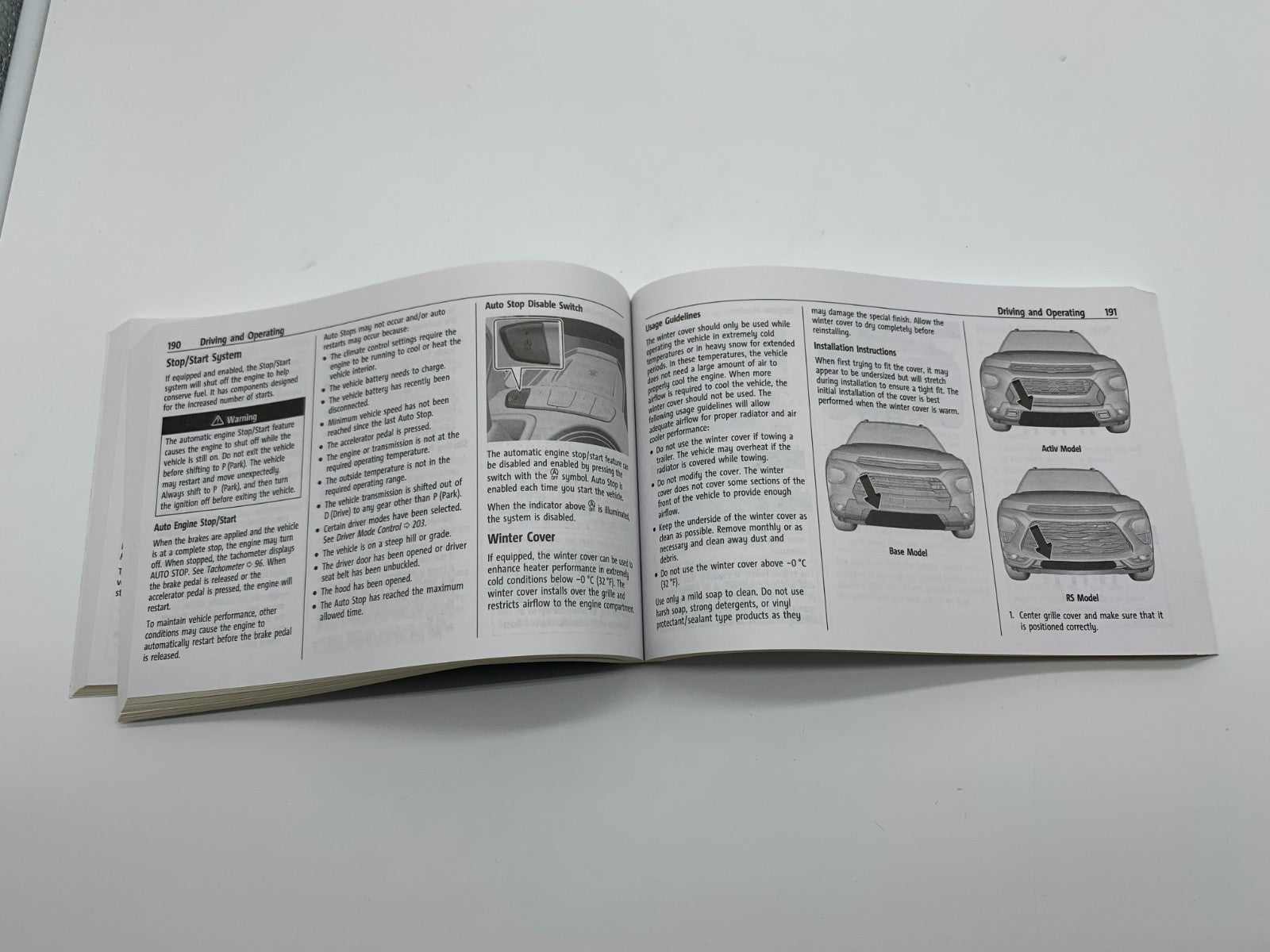 2023 Chevrolet Trailblazer Owners Manual Set OEM B03B23028