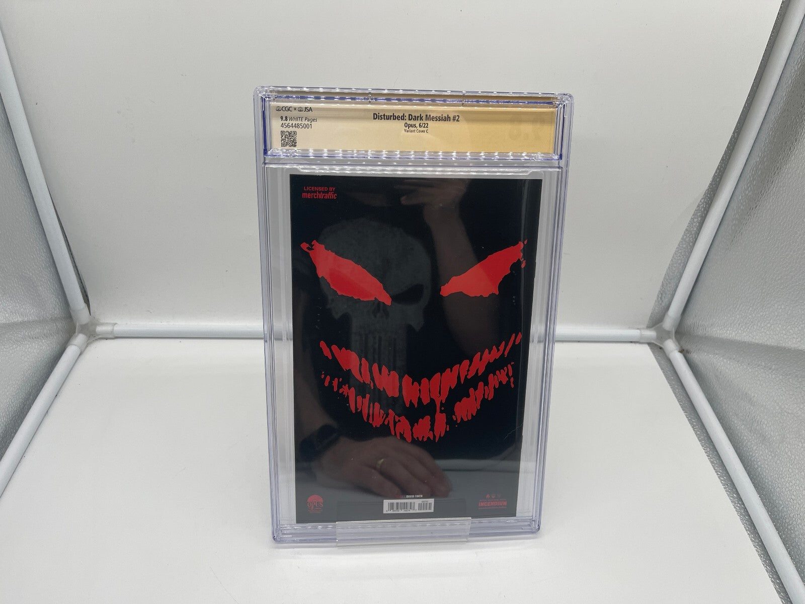 Disturbed Dark Messiah #2 CGC 9.8 JSA Signature Series Tim Seeley