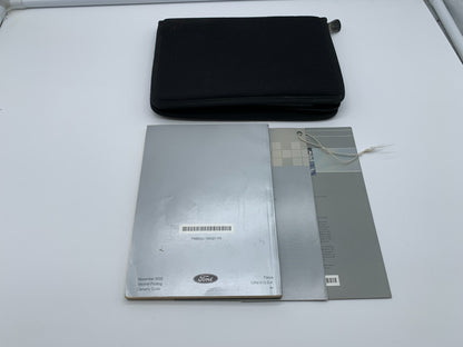 2003 Ford Focus Owners Manual Set with Case OEM B04B04071