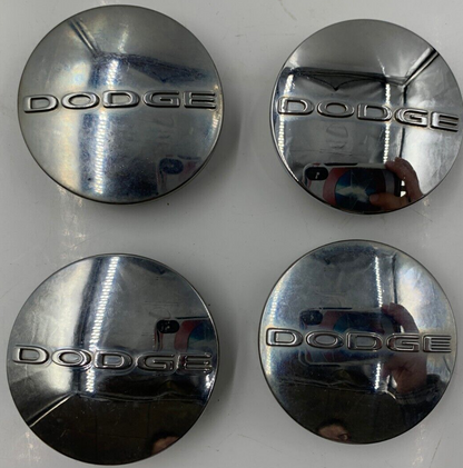 Dodge Rim Wheel Center Cap Set of 4 Chrome 2-3/8 inch OEM D03B44002
