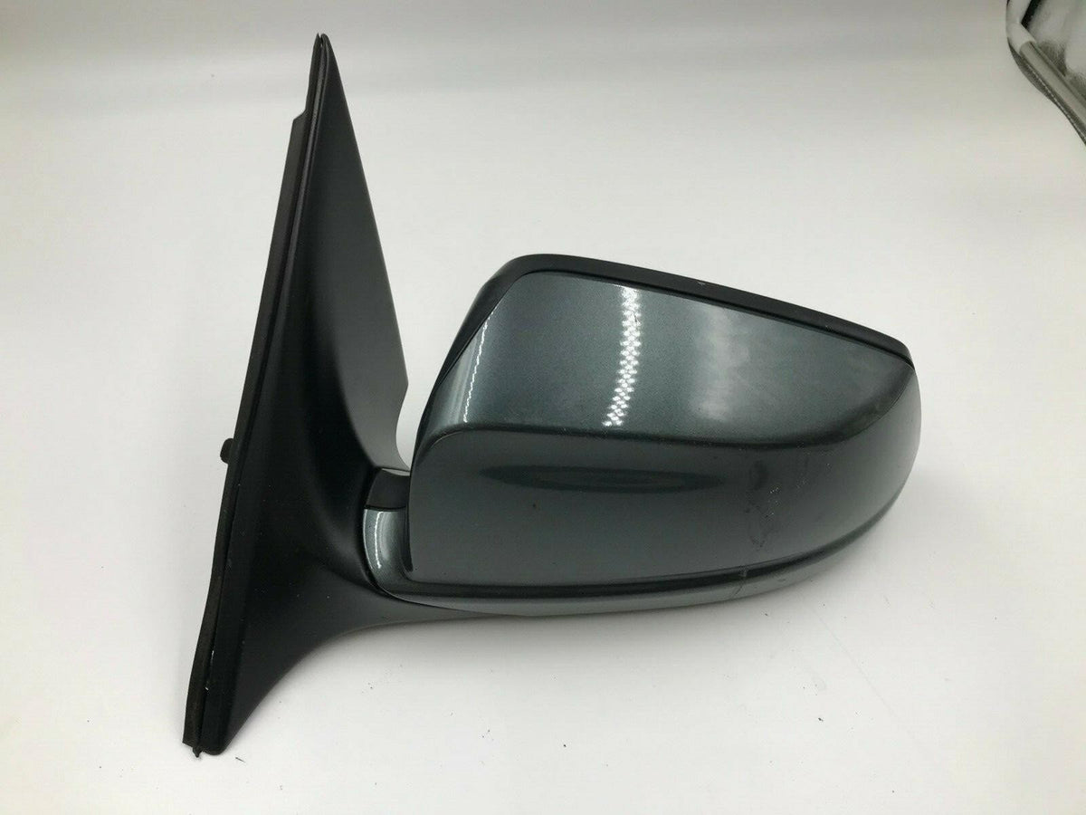 2012-2013 BMW 528i Driver Side View Power Door Mirror Gray OEM D02B04004