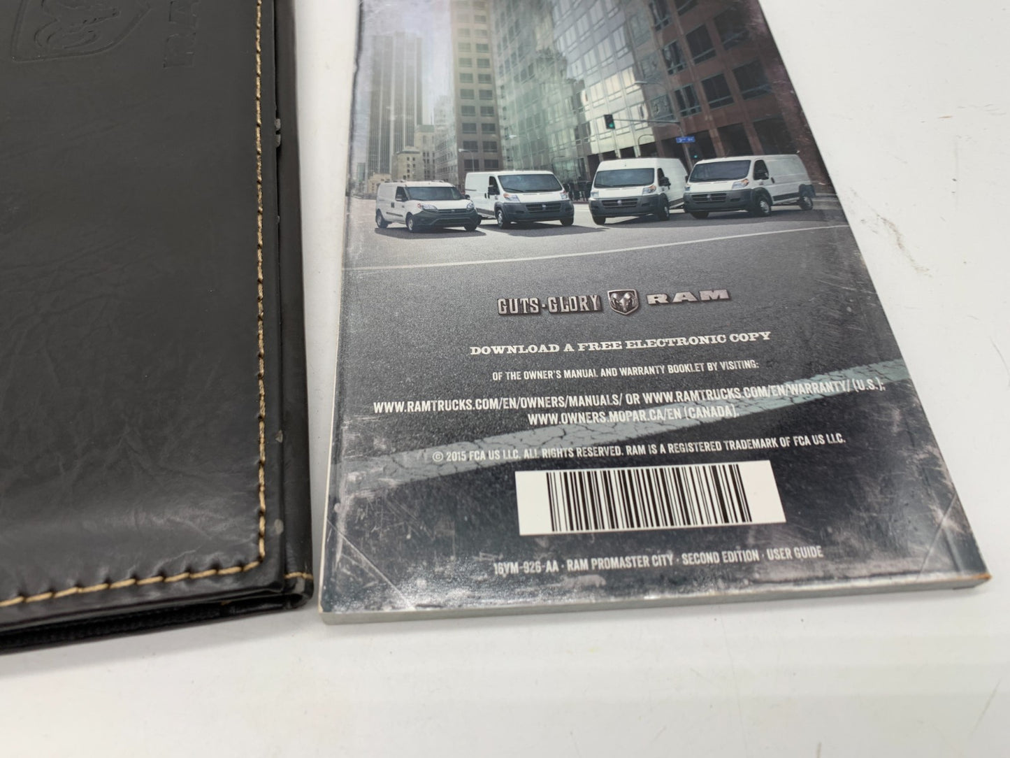 2016 Ram Promaster City Owners Manual with Case OEM