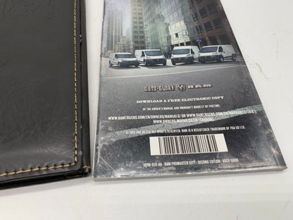 2016 Ram Promaster City Owners Manual with Case OEM