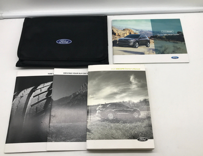 2020 Ford Escape Owners Manual Set with Case OEM R01B09014