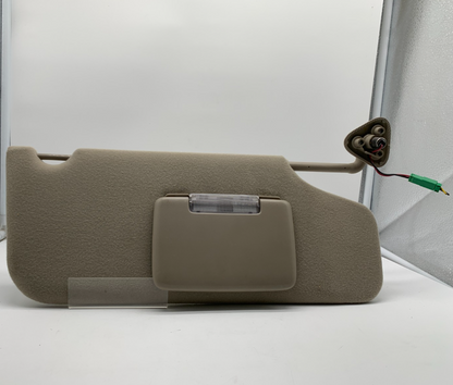 2008-2009 Ford Taurus Passenger Sun Visor Gray Illuminated OEM B03B16095