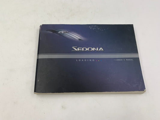 2003 Kia Sedona Owners Manual OEM