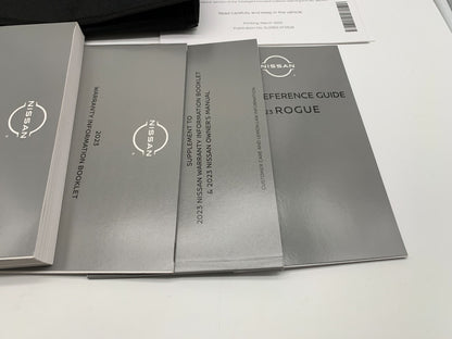2023 Nissan Rogue Owners Manual Set OEM B04B25008