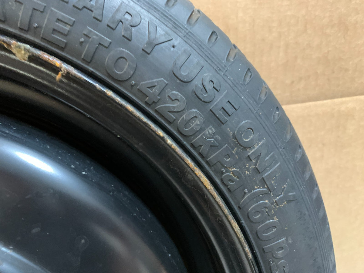 2014-2018 Mazda 3 Mazda3 16" Spare Tire T125/70D16 Compact Donut