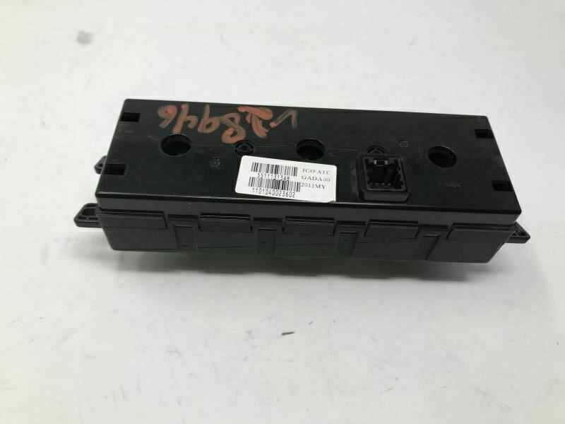 2012-2016 Chrysler Town & Country Rear Climate Control AC Heater OEM D02B20014