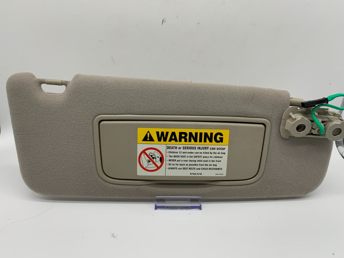 2000-2005 Volvo S80 Passenger Sun Visor Beige Illuminated OEM C02B30062
