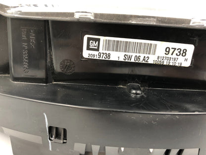 2010 Chevrolet Equinox Speedometer Instrument 55,210 Miles OEM C02B21020