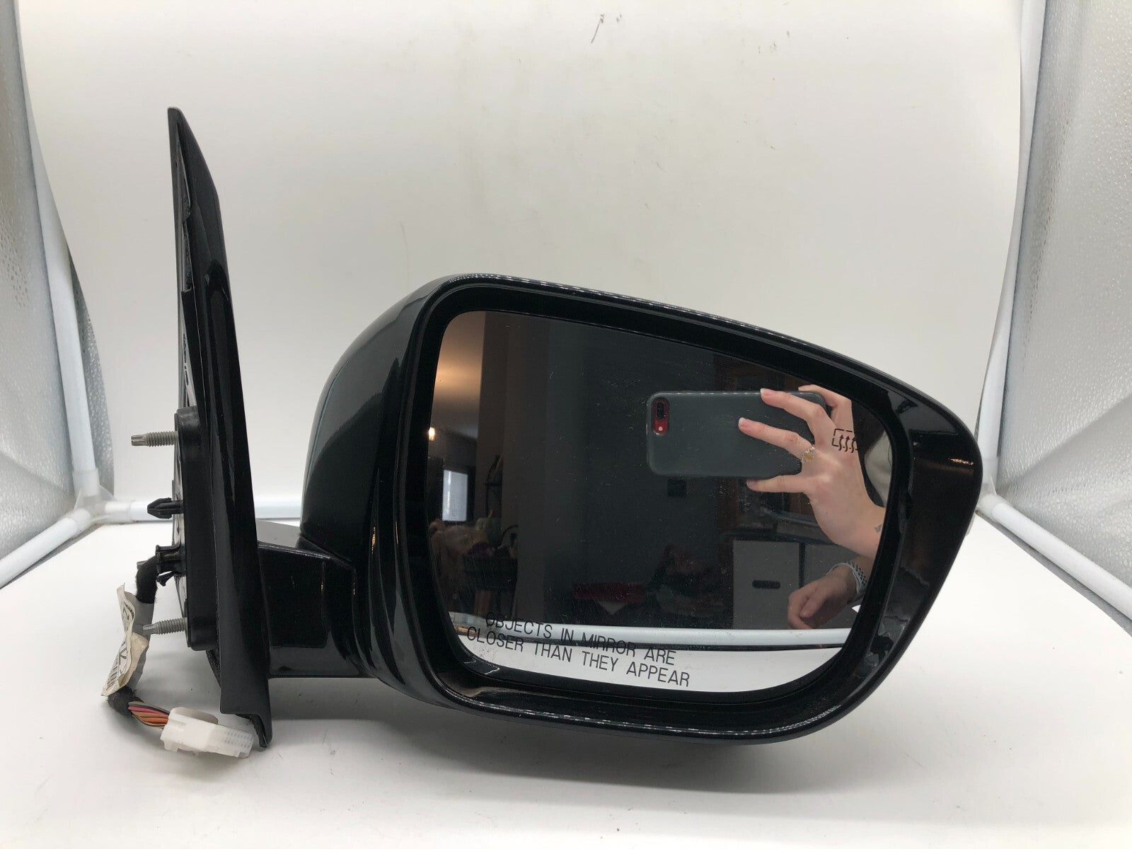 2017 Nissan Pathfinder Passenger Side Power Door Mirror Gray Camera OEM