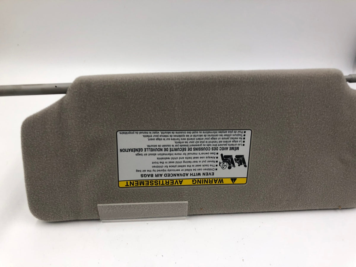 2005-2012 Toyota Avalon Passenger Sun Visor Gray Illuminated OEM C01B52024