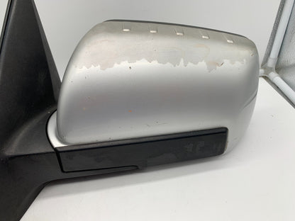 2010-2013 Kia Soul Driver Side View Manual Door Mirror Black OEM Silver