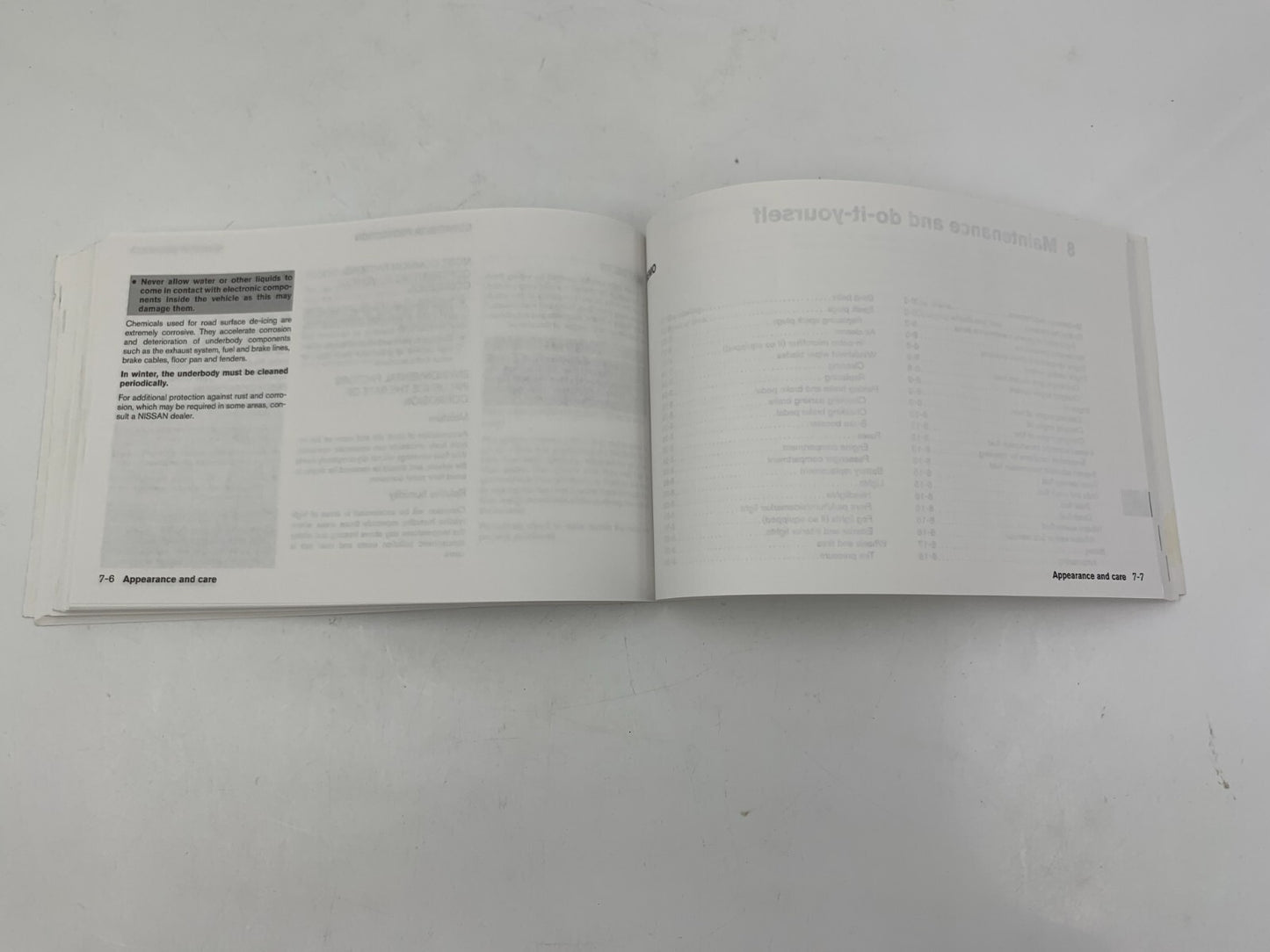 2005 Nissan Altima Owners Manual OEM C04B32029