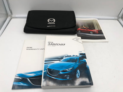 2014 Mazda 3 Owners Manual Set with Case OEM E01B23010