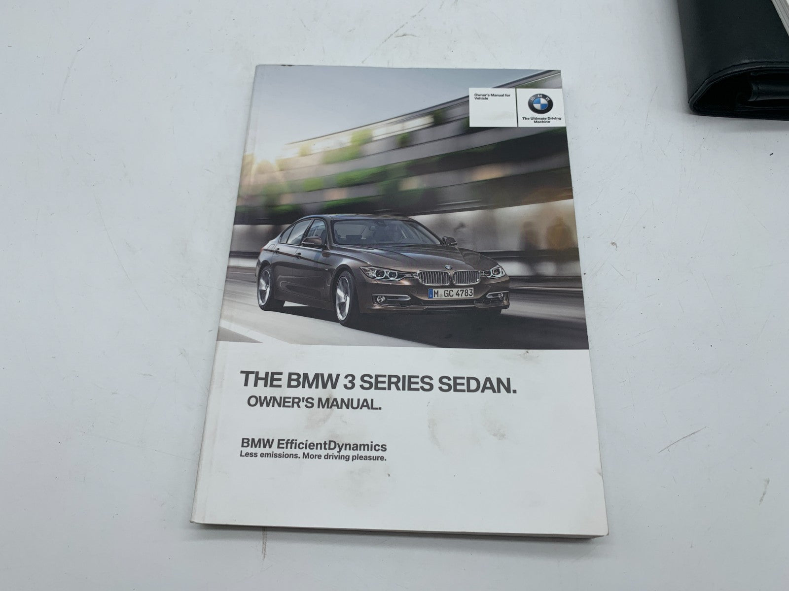 2013 BMW 3 Series Sedan Owners Manual Set with Case OEM D02B27007