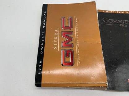 1998 GMC Sierra Owners Manual OEM D01B11005