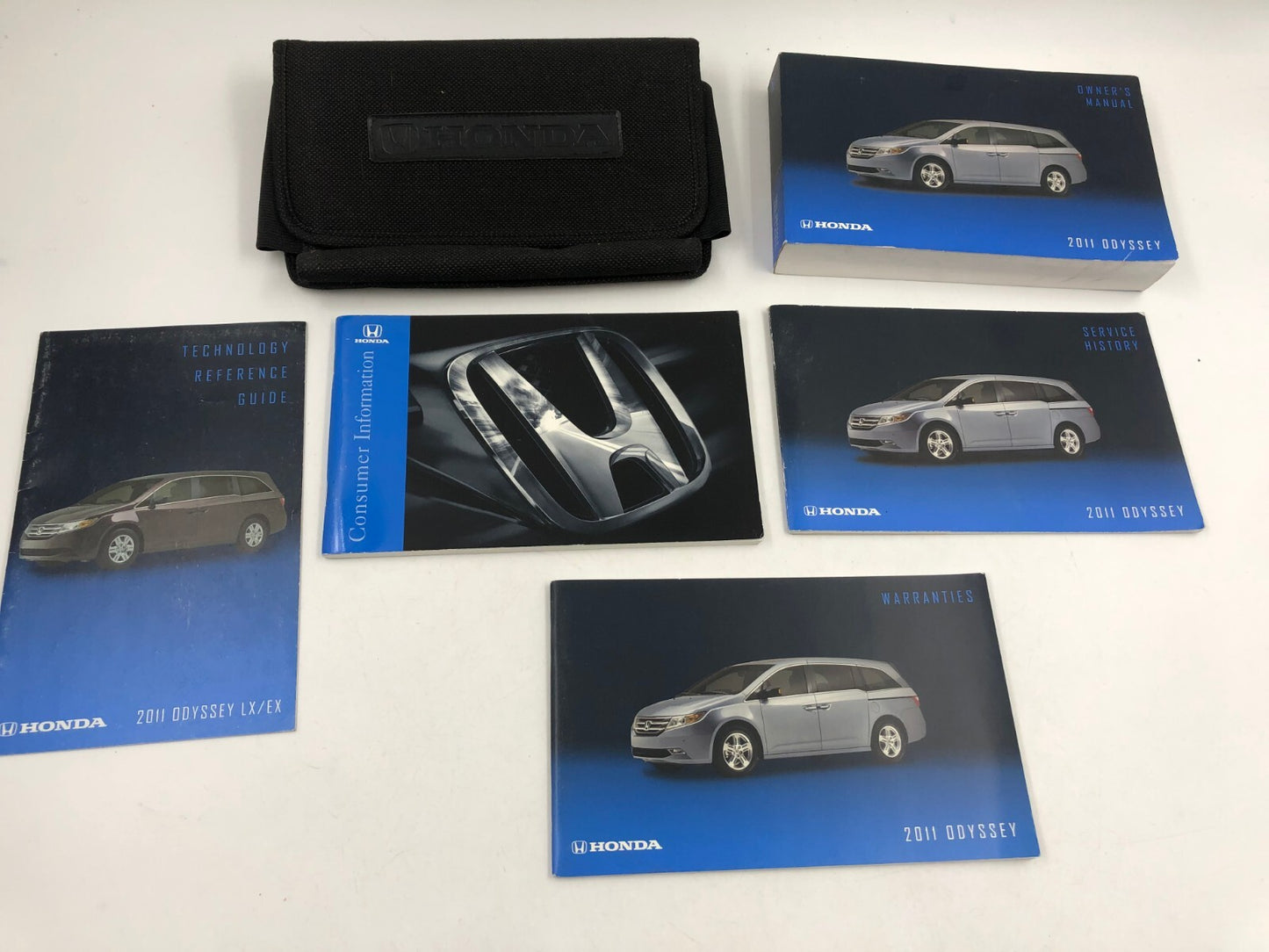 2014 Honda Odyssey Owners Manual Set with Case OEM E01B24018