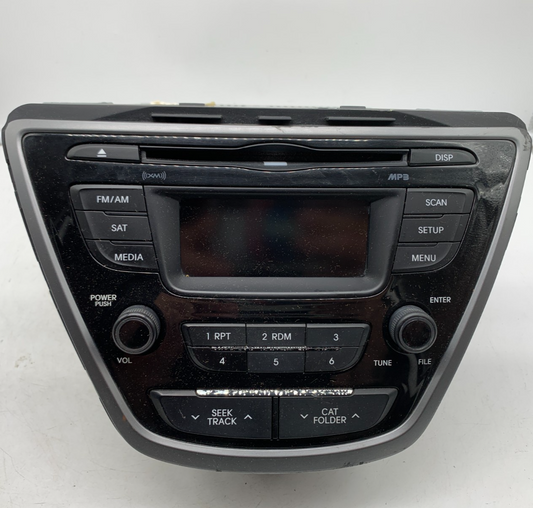 2014-2016 Hyundai Elantra AM FM CD Player Radio Receiver OEM A04B24087