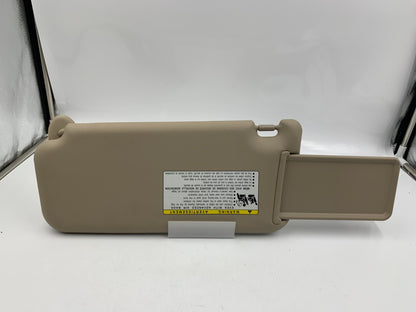 2006-2009 Toyota Rav 4 Passenger Sun Visor Gray Illuminated OEM A02B42028