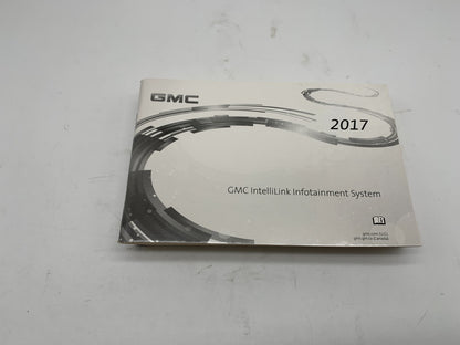 2017 GMC Acadia Owners Manual Set OEM B04B25009