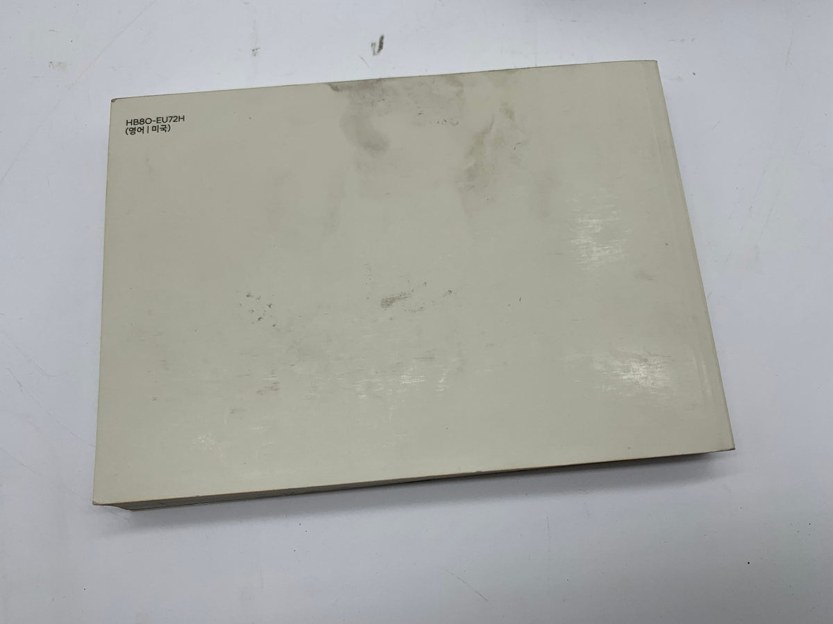 2017 Hyundai Santa Fe Grand Santa Fe Owners Manual Set with Case OEM R01B09042