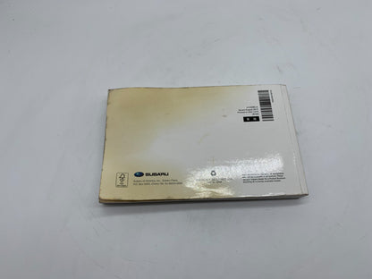 2016 Subaru Impreza Owners Manual OEM C03B56020