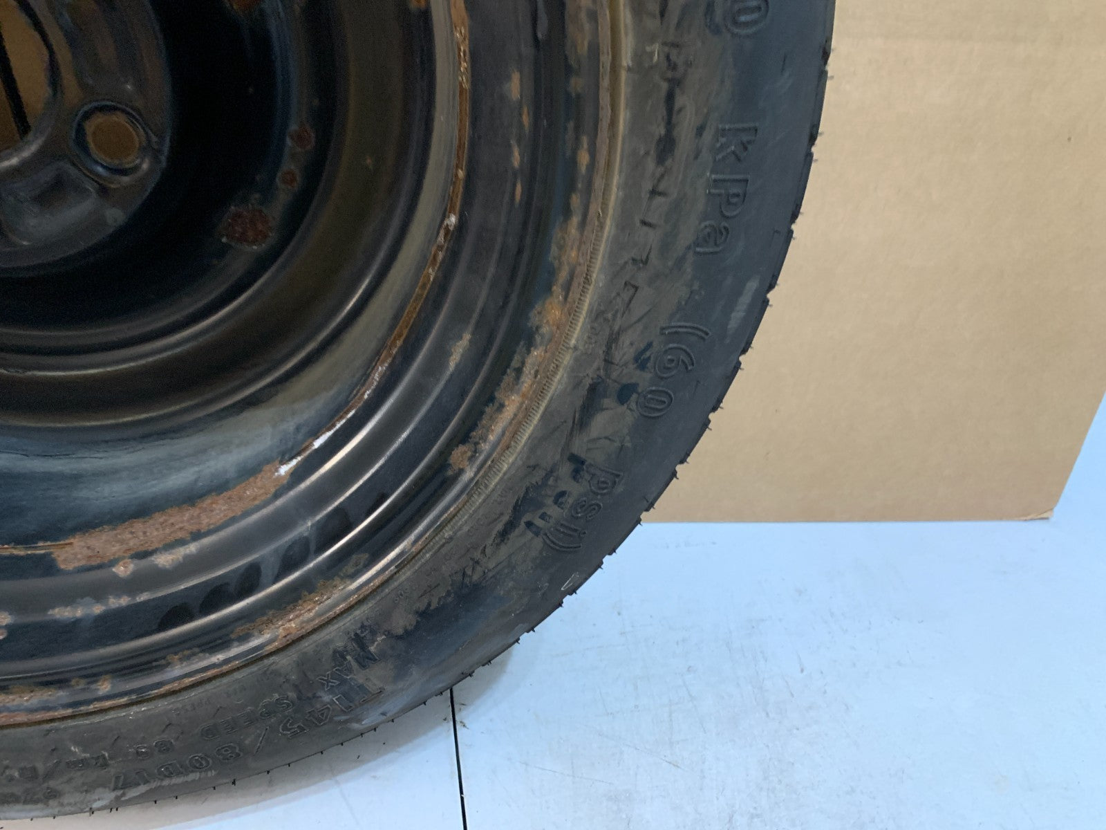 2012-2016 Chrysler Town & Country 17" Spare Tire Compact Donut T145/80D17