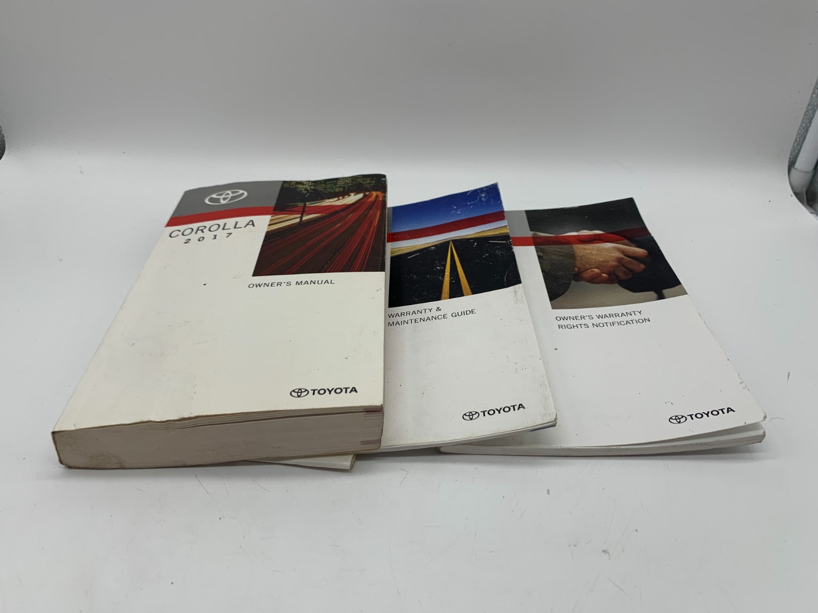 2017 Toyota Corolla Owners Manual Set OEM D01B12056
