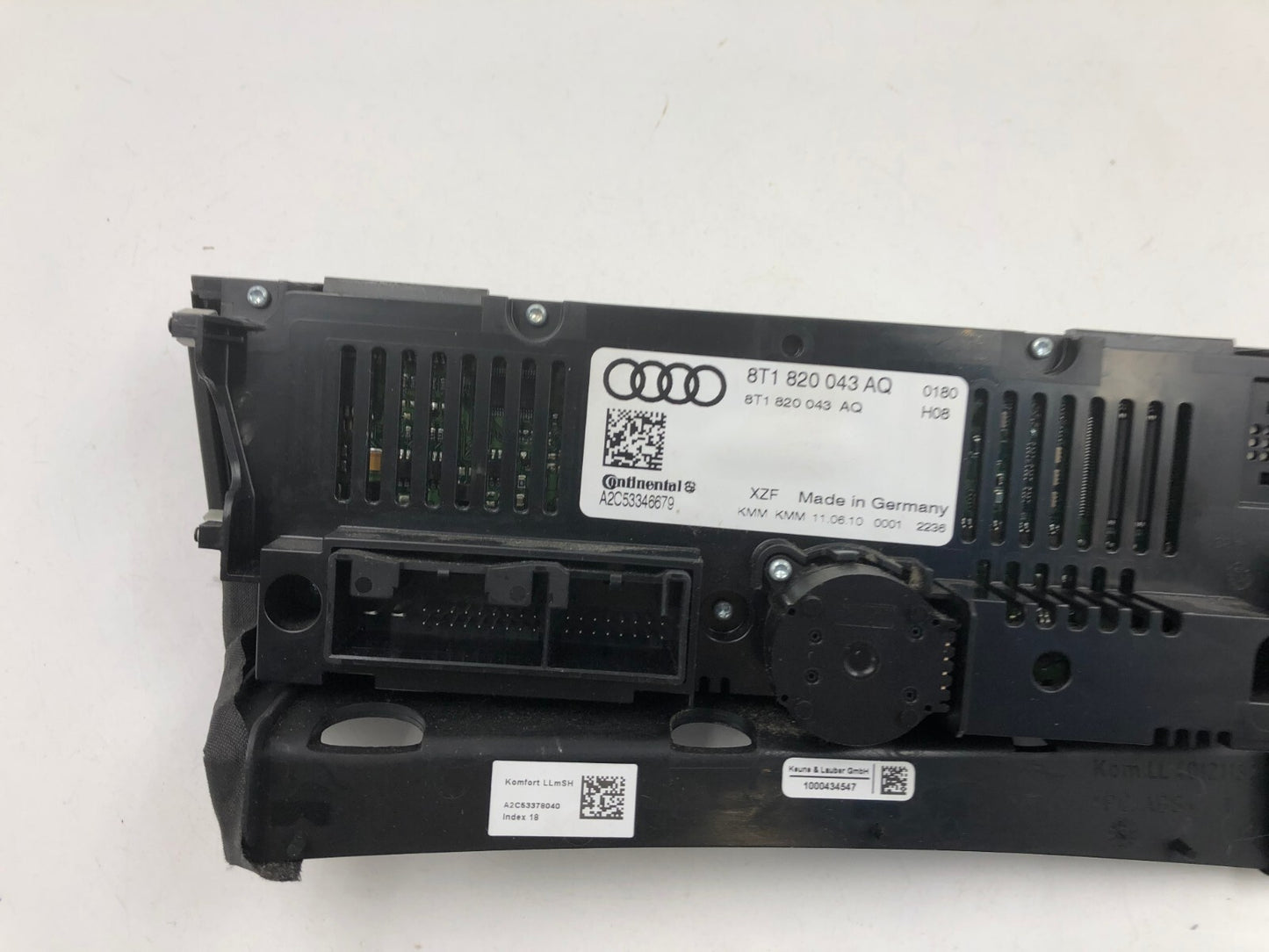 2010-2013 Audi A5 AC Heater Climate Control Unit OEM D03B16005