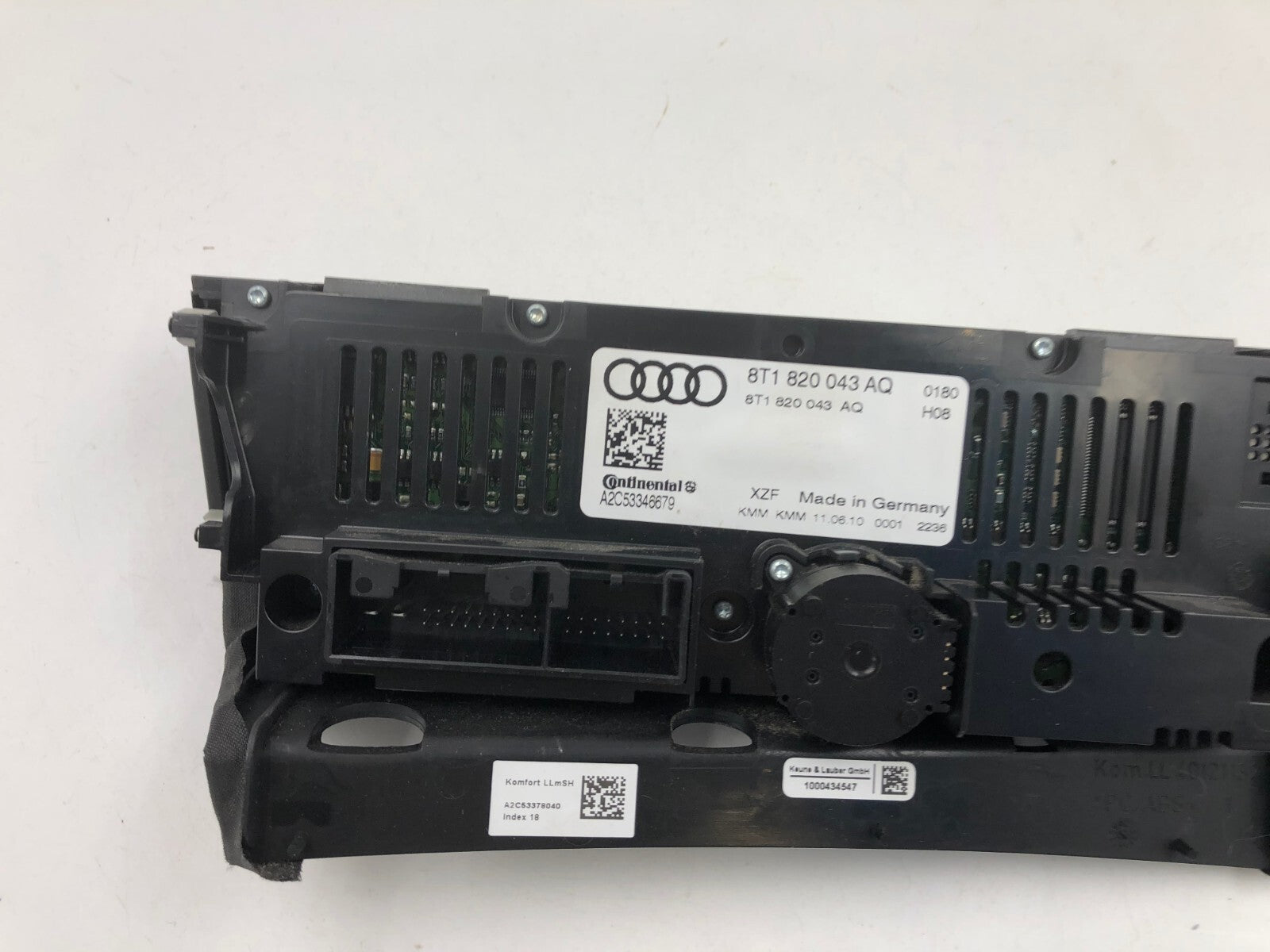 2010-2013 Audi A5 AC Heater Climate Control Unit OEM D03B16005