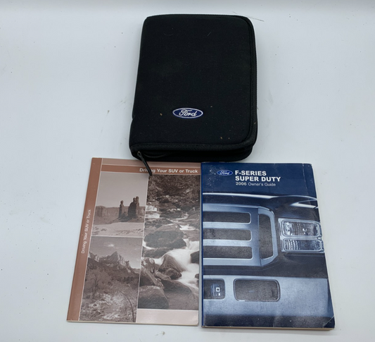 2006 Ford F Series Owners Manual Set with Case OEM D03B28001