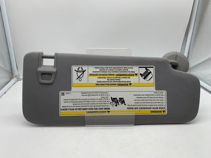 2018-2019 Chevrolet Equinox Driver Sun Visor Illumination Gray OEM A01B22050