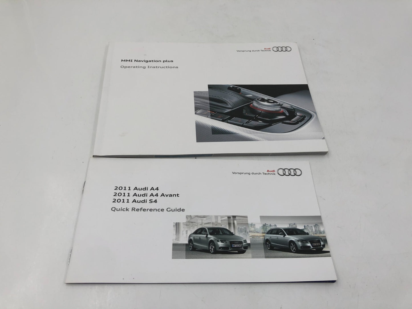 2011 Audi A4 Owners Manual Set OEM B02B36085